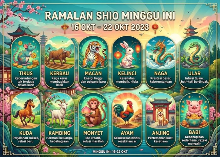 Ramalan Shio Minggu Ini 26 Oktober–1 November 2026: Simak Peruntungan 4 Shio Ini!