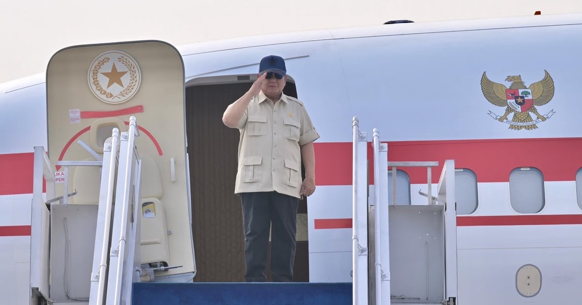 Prabowo Bertolak ke Halmahera, Luncurkan Hilirisasi Rp180 Triliun