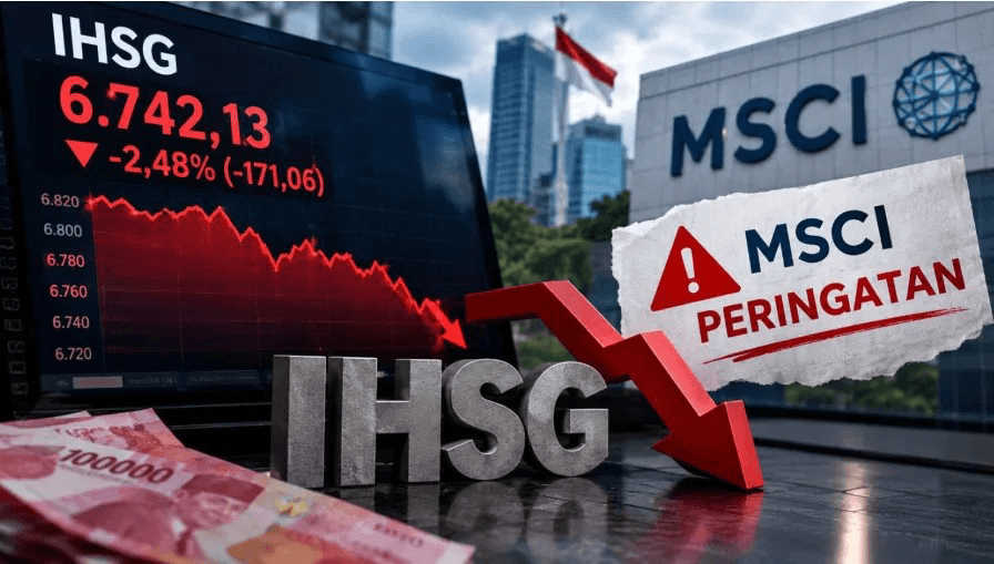 MSCI Berlebihan Picu Kepanikan Pasar Saham RI