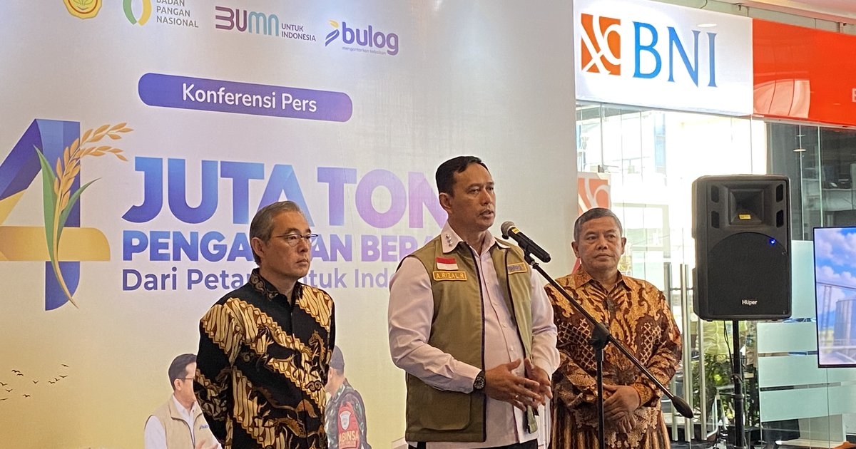 Bulog Serap 4,11 Juta Ton Beras, Pecahkan Rekor Sejak Indonesia Merdeka