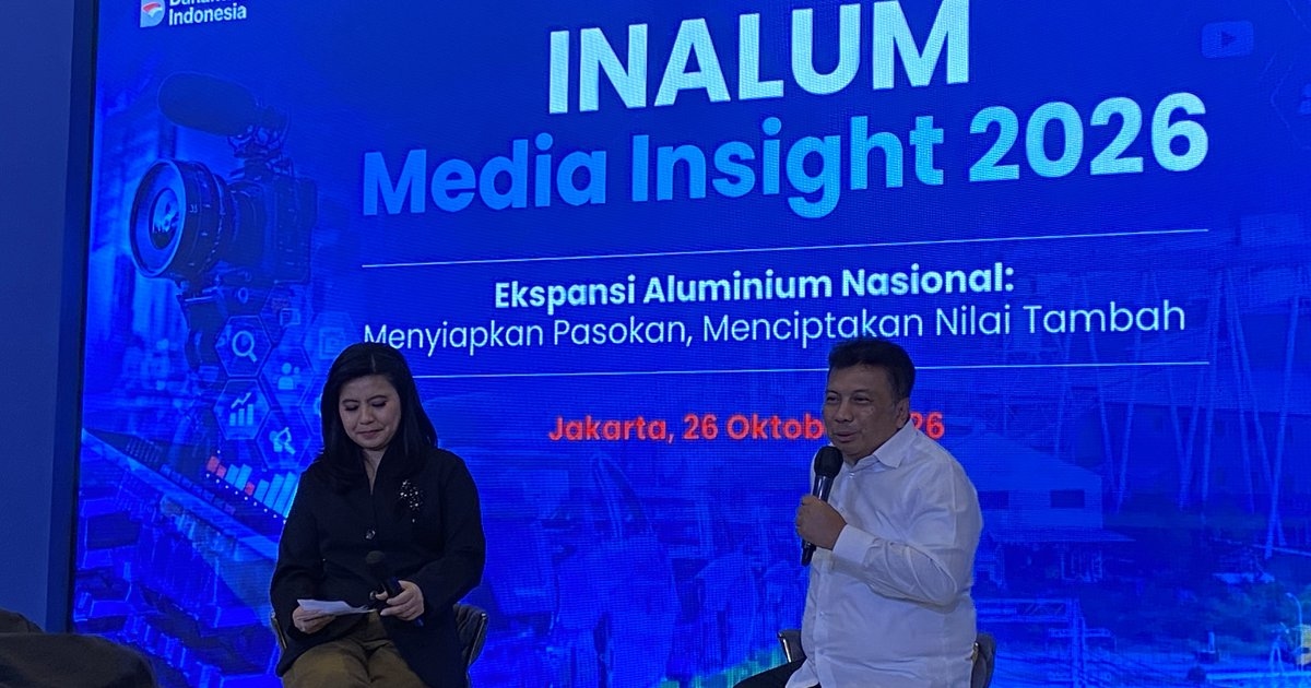 Inalum Kantongi Sertifikat Hijau, Emisi Aluminium 2,99 Ton CO2