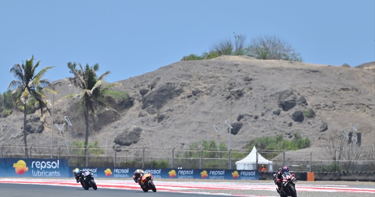 Practice MotoGP Indonesia: Raul Fernandez Kejutan Pimpin Practice, Duo Aprilia dan Ducati Kunci Tiket Q2