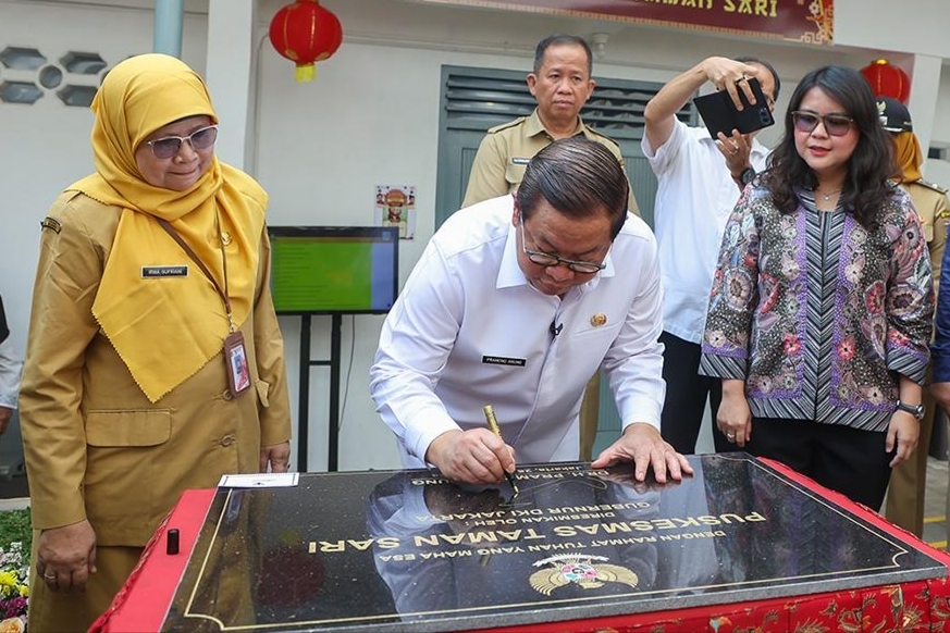 Pramono Pastikan Pengelolaan Pajak Transparan untuk Kepentingan Warga 