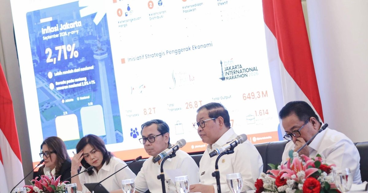 Ekonomi Jakarta Kuartal III-2026 Capai 5,52 Persen, Penduduk Miskin Turun Jadi 3,96 Persen