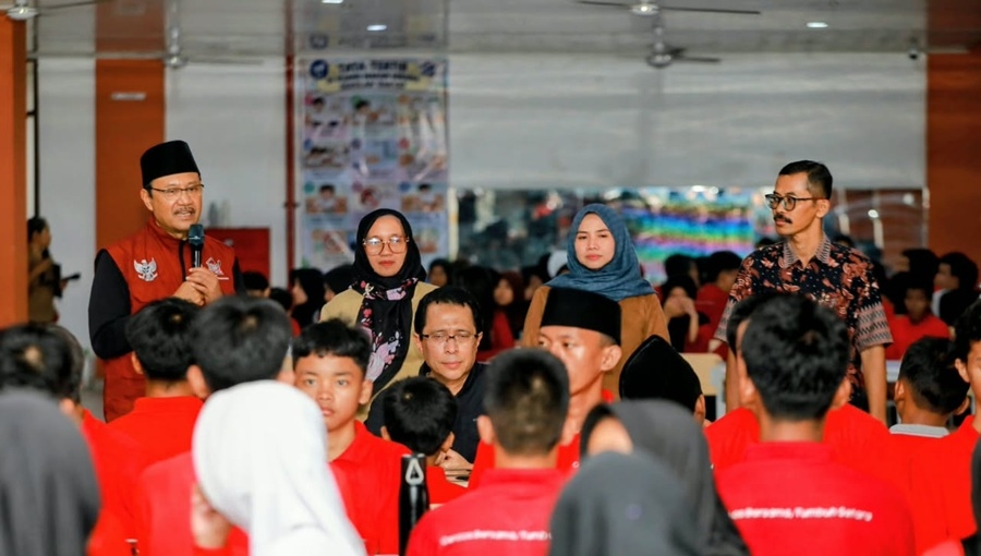 Mensos Ajak Siswa Sekolah Rakyat Ucapkan Ikrar Antikekerasan dan Intoleransi
