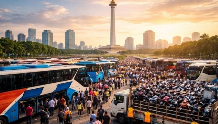 Kemenhub: 401 Bus dan 8 Truk Motor Disiapkan untuk Mudik Gratis 2026