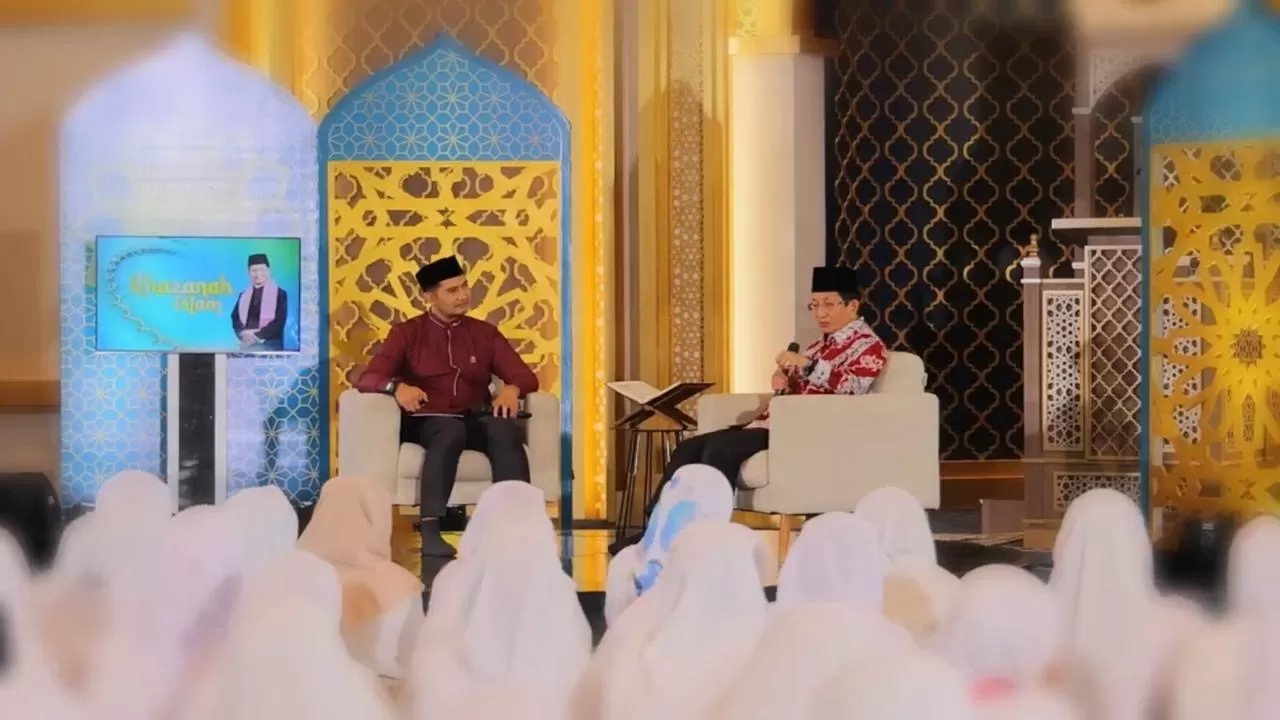 Ramadan di Masjid Al-Ikhlas, Menag Ajak Jamaah Maksimalkan Lailatul Qadar