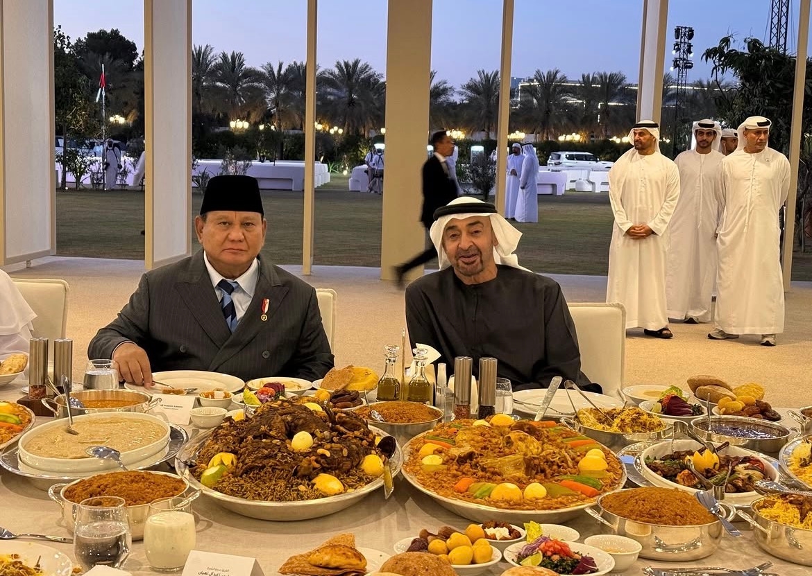 Suasana Hangat Warnai Buka Puasa Prabowo dan MBZ di Abu Dhabi