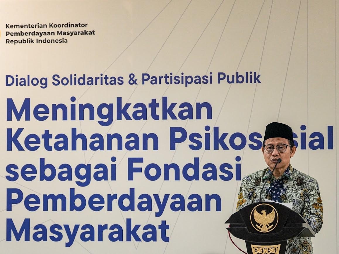 28 Juta Penduduk RI Alami Masalah Kesehatan Mental, Menko Muhaimin Tegaskan Kesehatan Mental Agenda Strategis