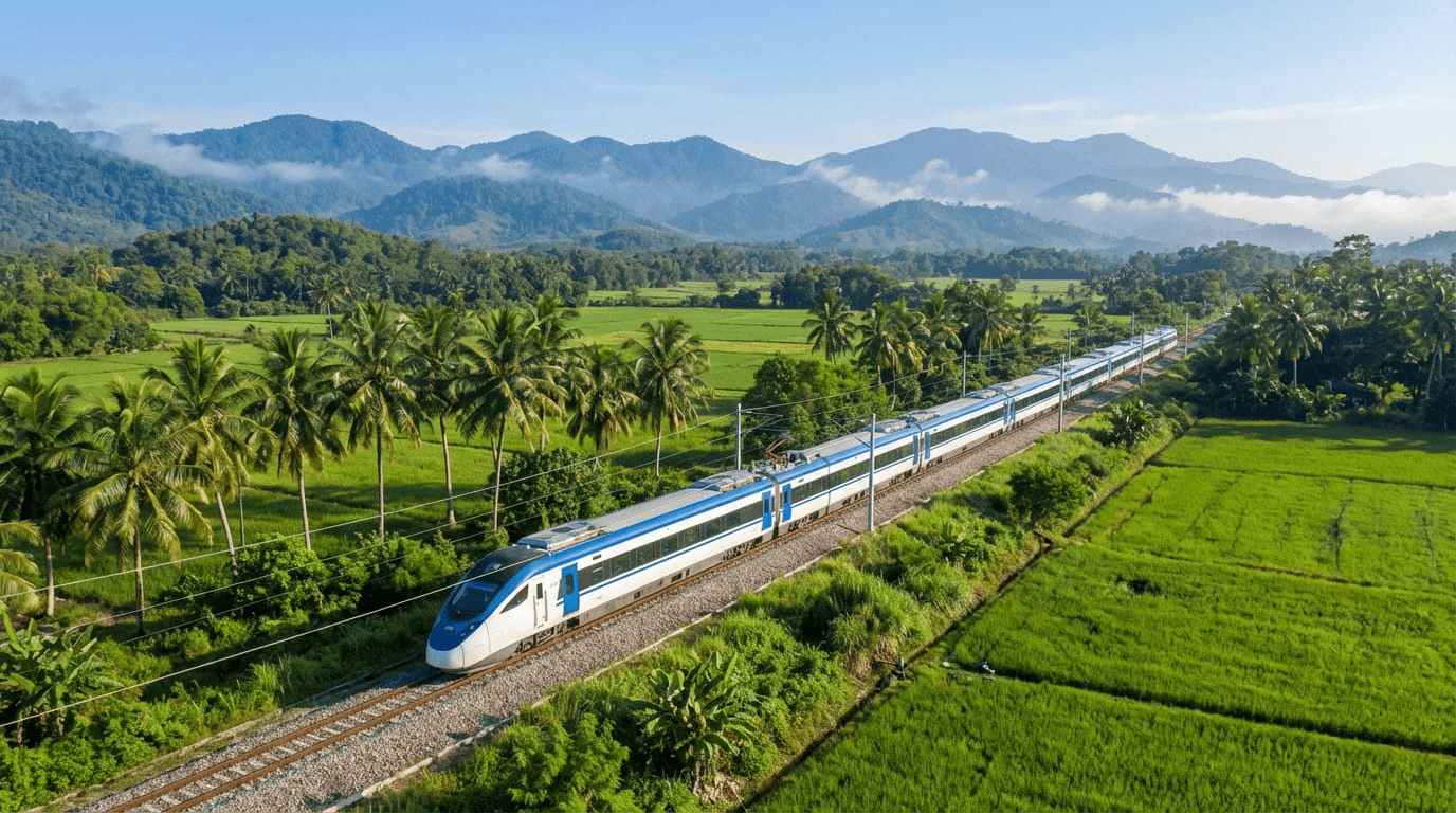 PLN Rampungkan 2 Proyek Elektrifikasi Kereta ECRL Malaysia Lebih Cepat