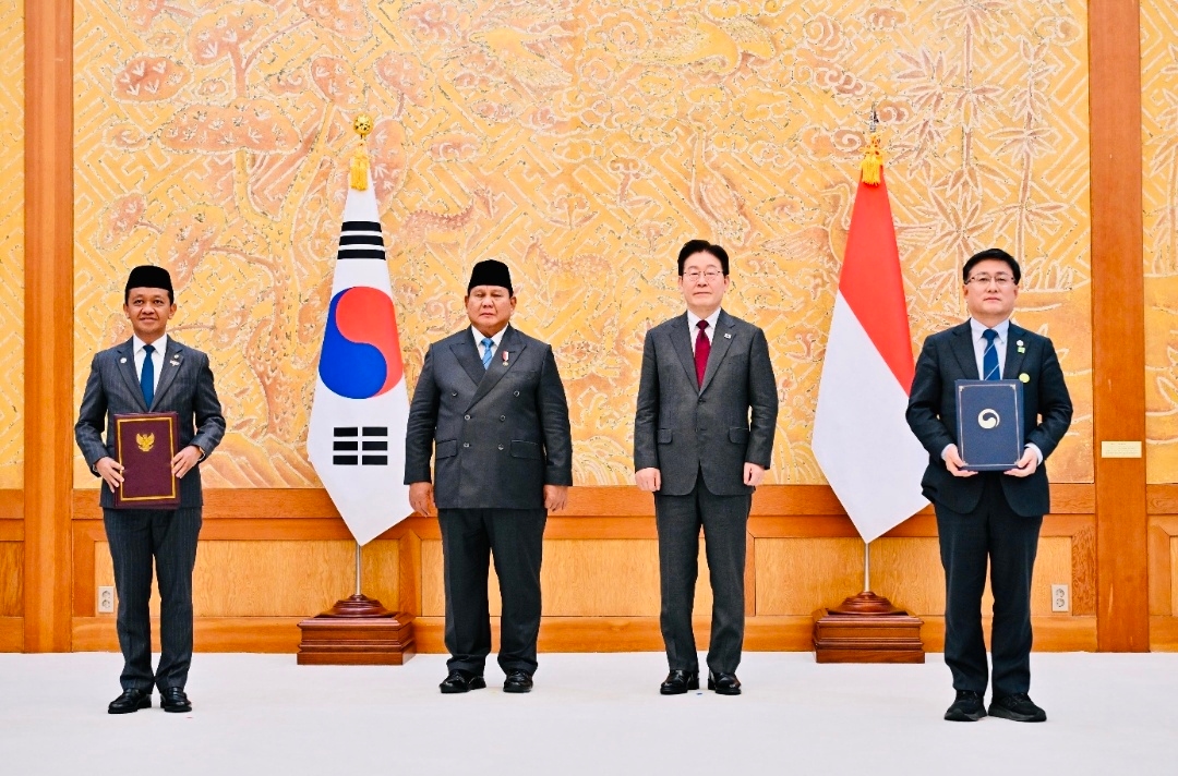 Prabowo Saksikan Pertukaran 10 MoU RI-Korea Selatan, dari Pengembangan AI hingga Energi Bersih