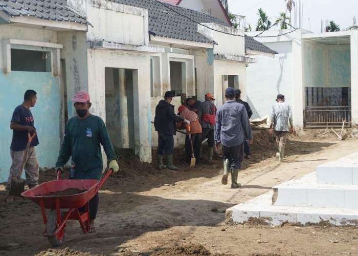 Gotong Royong Warga Mereudu dan Pemerintah Percepat Pemulihan Pascabencana di Pidie Jaya