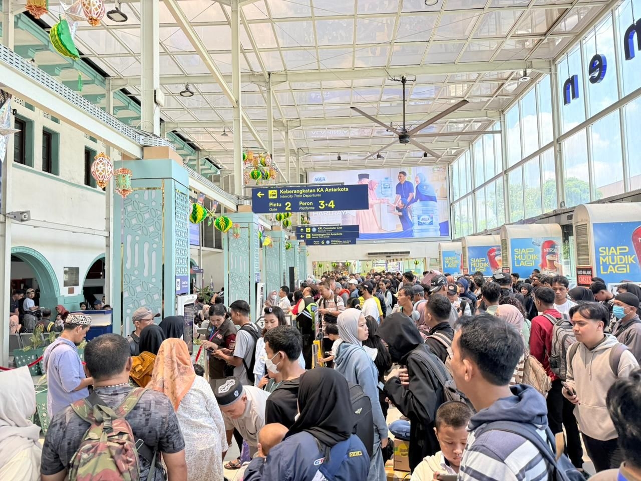 Penumpang KAI Naik ke 5,08 Juta Selama Lebaran 2026, Ini 10 Rute Jarak Jauh Favorit