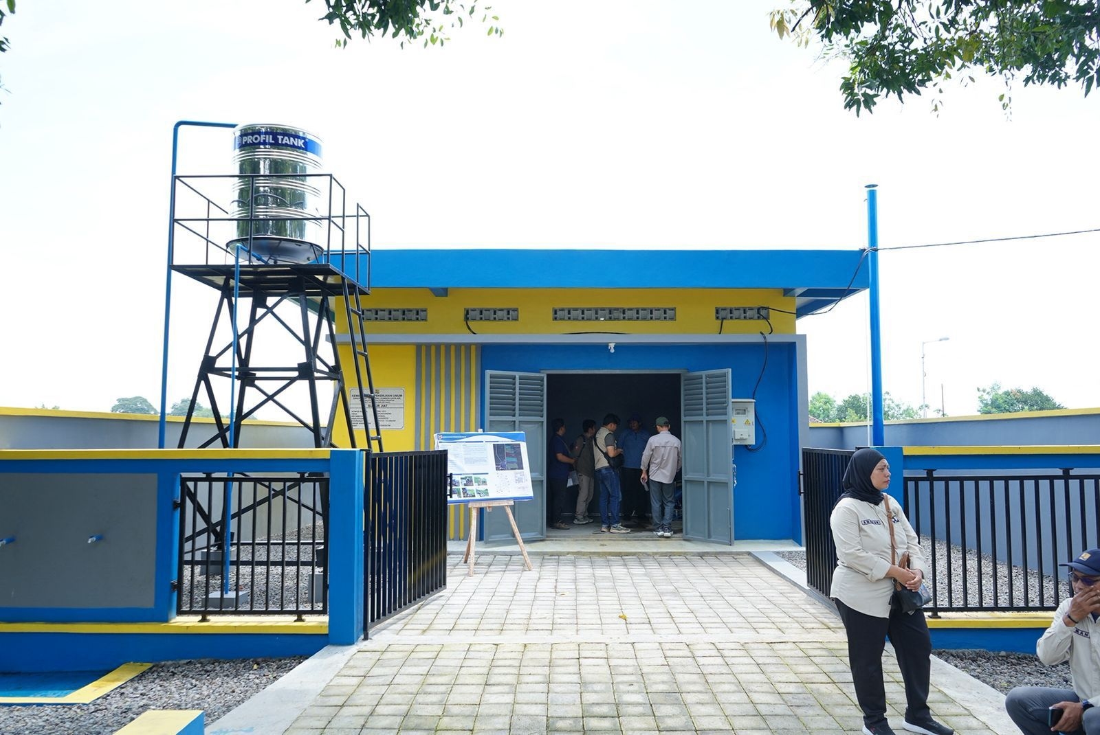Kementan dan Kementerian PU Bangun Sumur Bor Dalam di Mojokerto