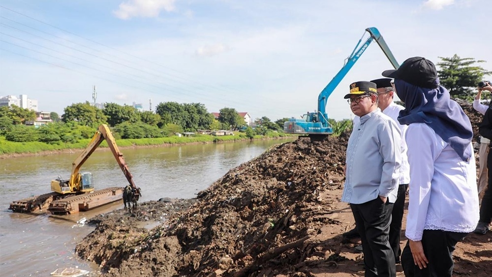 Kanal Banjir Barat Dikeruk, Jakarta Siap Bebas Banjir