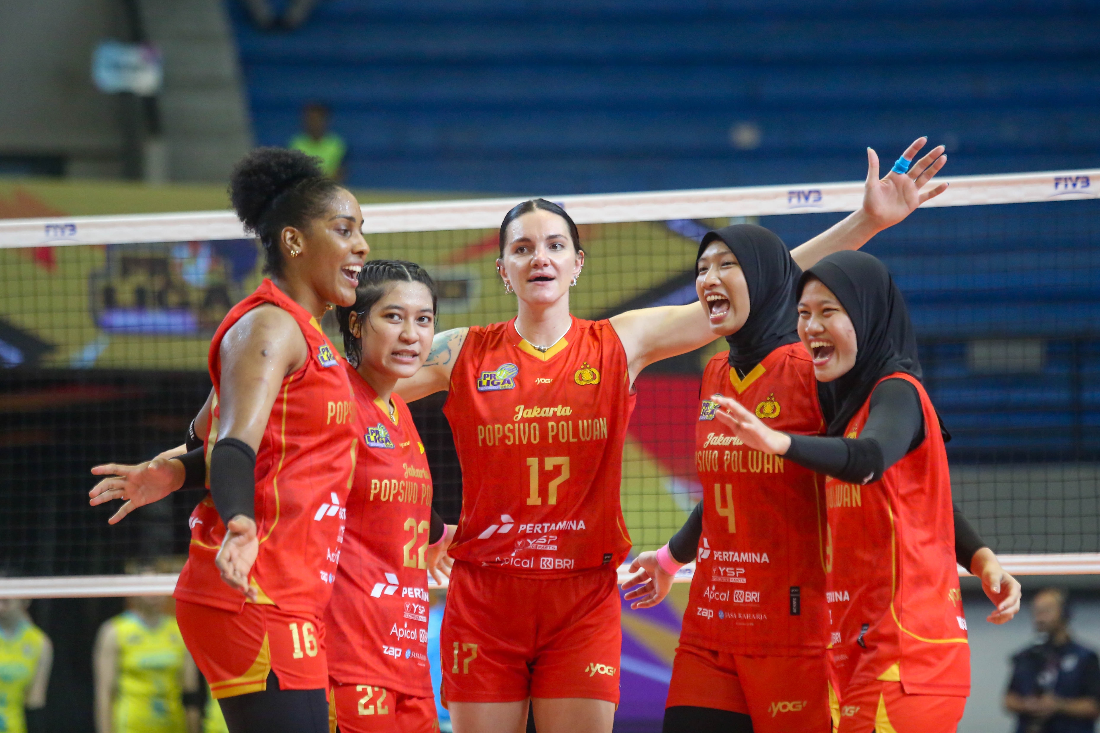 Proliga: Drama 5 Set di Amongrogo, Jakarta Popsivo Polwan Segel Juara Ketiga