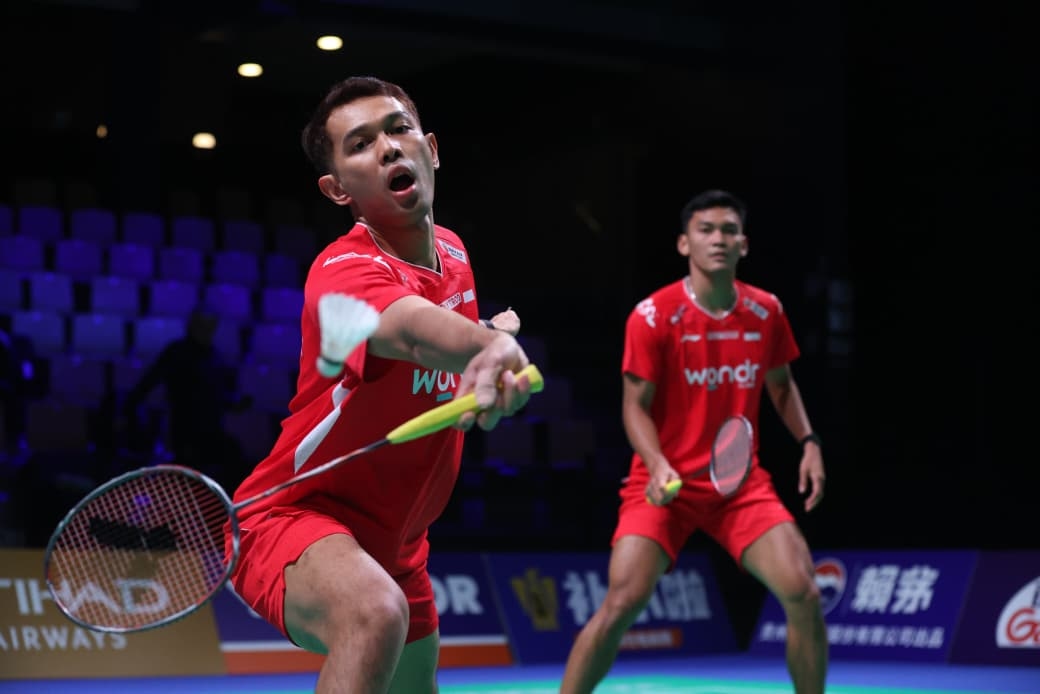 Indonesia Terbuka: Rontok di Laga Pertama, Fajar/Fikri Ratapi Penampilan Terburuk Sepanjang Berpasangan
