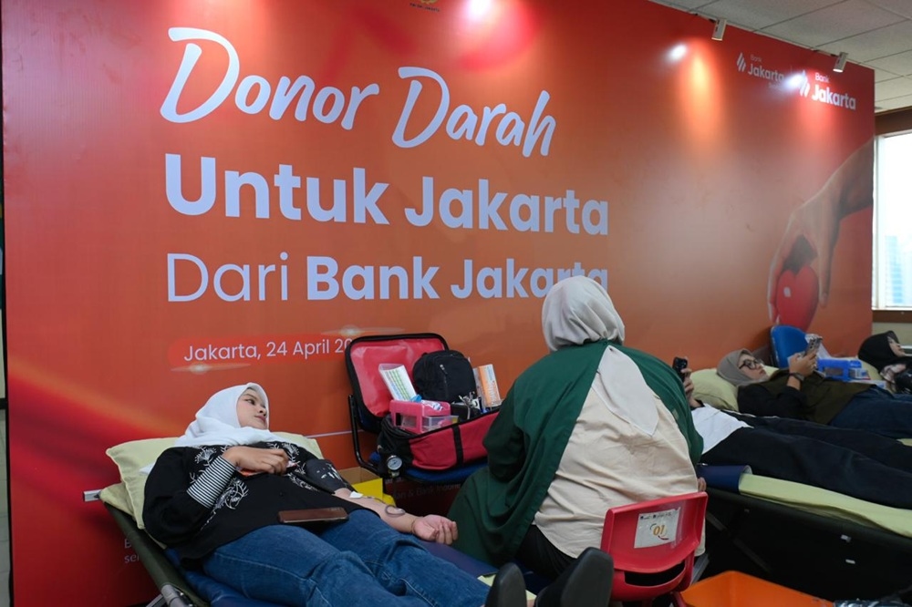 Perkuat Kepedulian Sosial, Bank Jakarta Gelar Donor Darah dalam Rangkaian HUT ke-65
