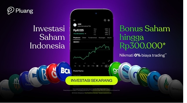 Pluang Luncurkan Saham Indonesia, Akses 950+ Emiten BEI Kini di Satu Aplikasi