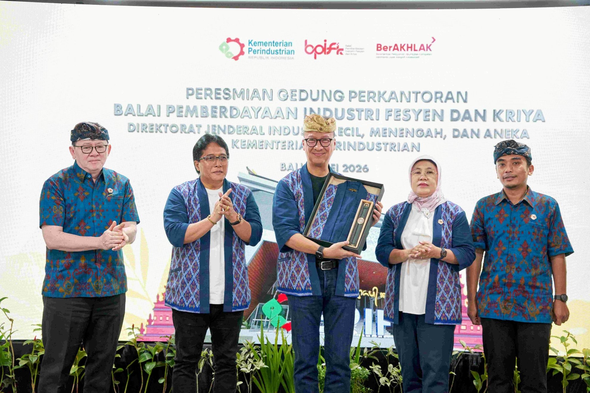 Kemenperin Resmikan BPIFK Bali, Perkuat Daya Saing Industri Fesyen dan Kriya Nasional