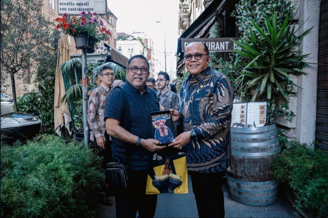 Dari Betawi ke Italia, Rano Karno Perkuat Langkah Jakarta Jadi Kota Global