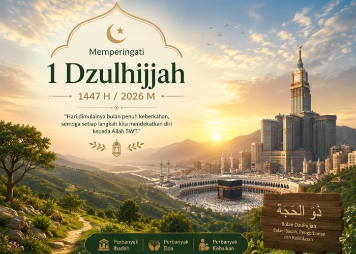Kapan 1 Dzulhijjah 2026? Cek Jadwal Lengkapnya di Sini