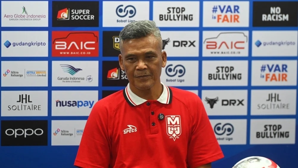 Meski Hanya Bermain Imbang Saat Menjamu Persita, Hendri Susilo Tetap Apresiasi Perjuangan Malut United