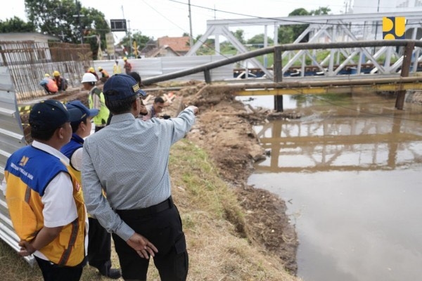 Antisipasi Banjir di Pasuruan, Kementerian PU Tinggikan Jembatan Bokwedi