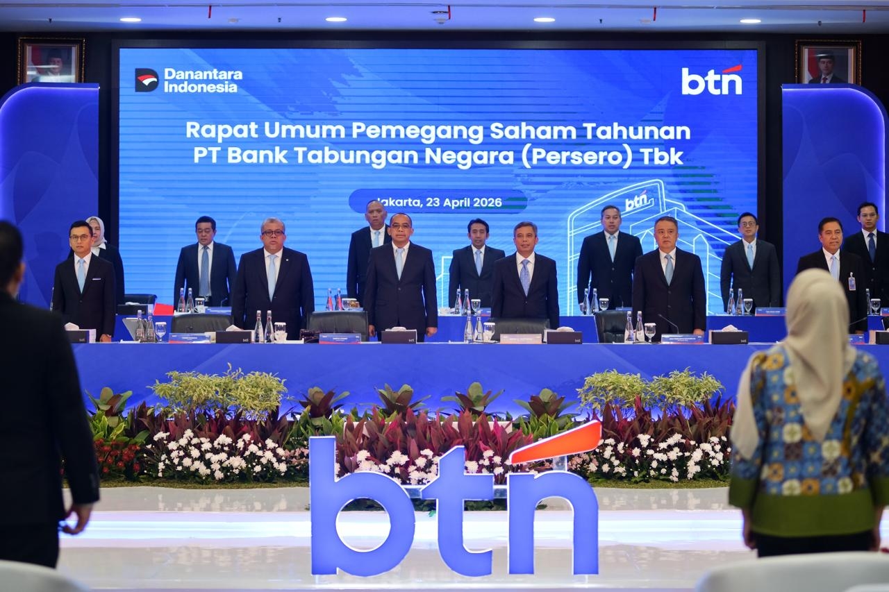 BTN Cetak Laba Bersih Rp1,16 Triliun di April 2026, Naik 55,84 Persen