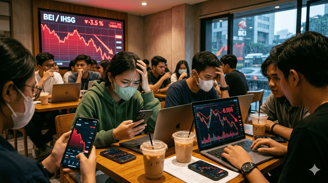 IHSG Sempat Sentuh Level 5.000-an, Mengingatkan Era COVID-19