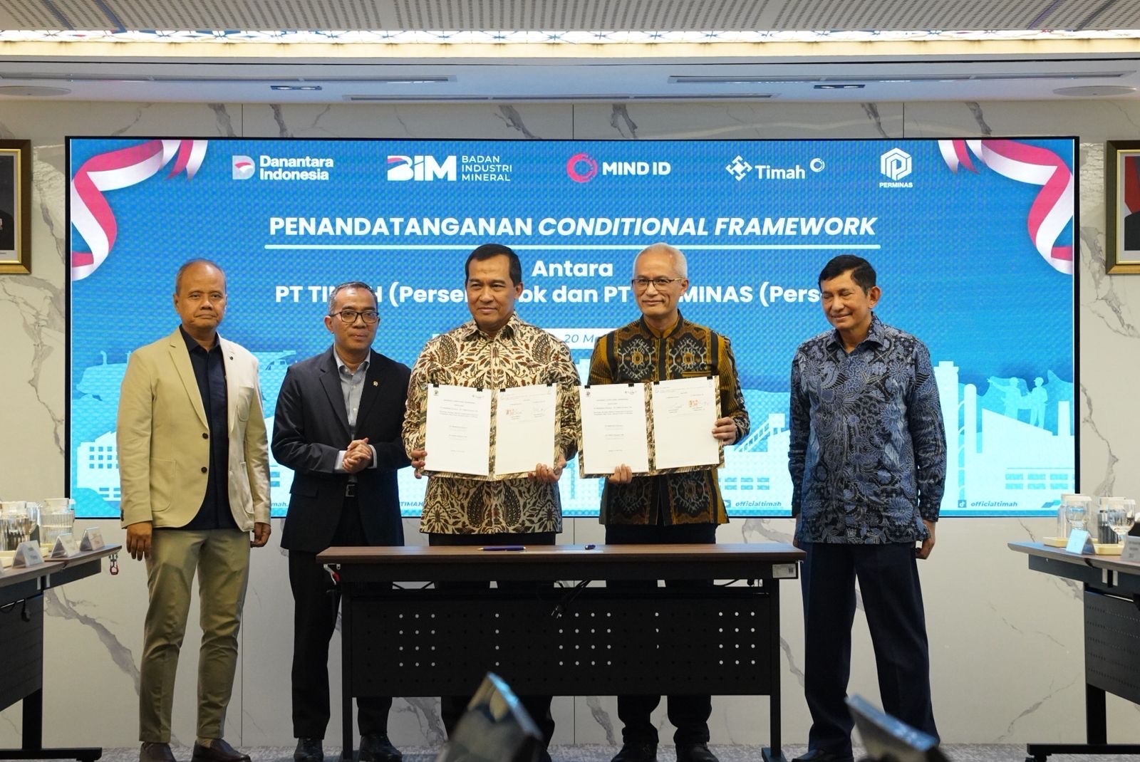 TINS Gandeng Perminas Kembangkan Pengolahan Rare Earth dan Slag Timah di Bangka Belitung