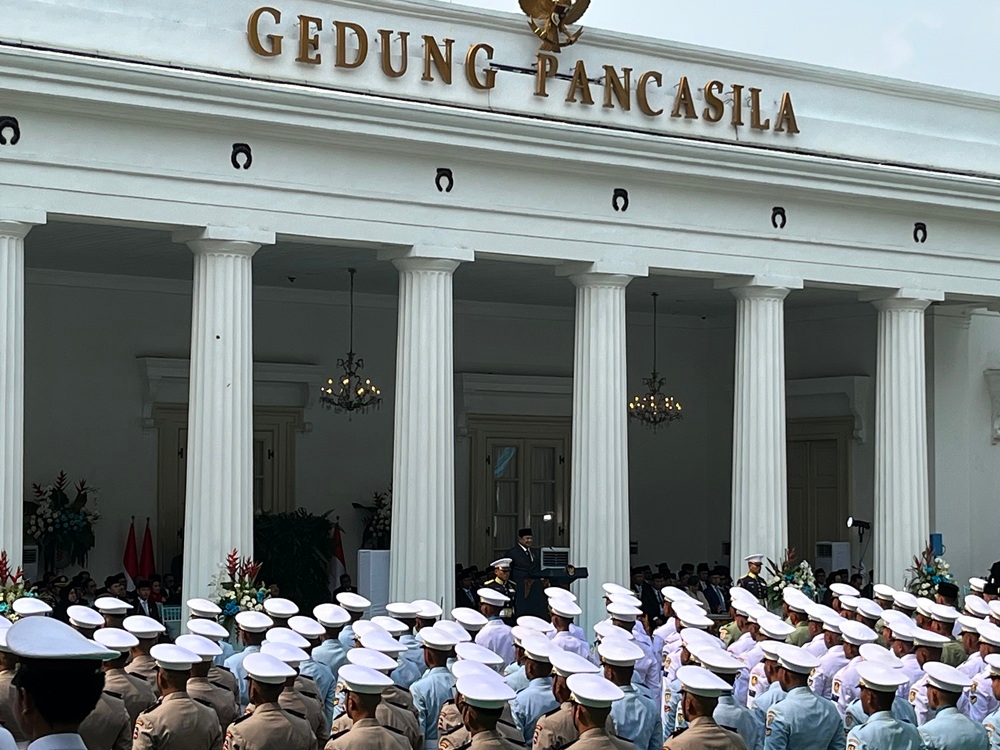 Dihadiri Megawati Soekarnoputri, Presiden Prabowo Pimpin Upacara Peringatan Hari Lahir Pancasila