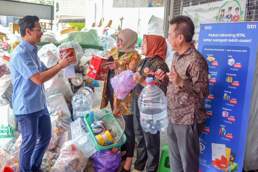 BTN Perkuat Komitmen ESG dengan Menggandeng KOmunitas Lokal Bank Sampah di Kudus