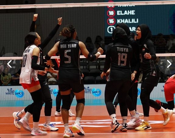 AVC Cup 2026: Tampil Kolektif dan Minim 'Error', Tim Voli Putri Indonesia Libas Iran