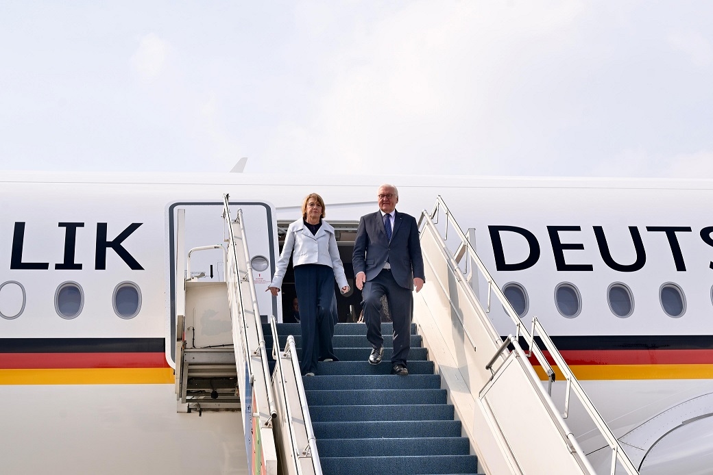 Presiden Jerman Tiba di Jakarta, Awali Kunjungan Kenegaraan dan Perkuat Kemitraan Strategis