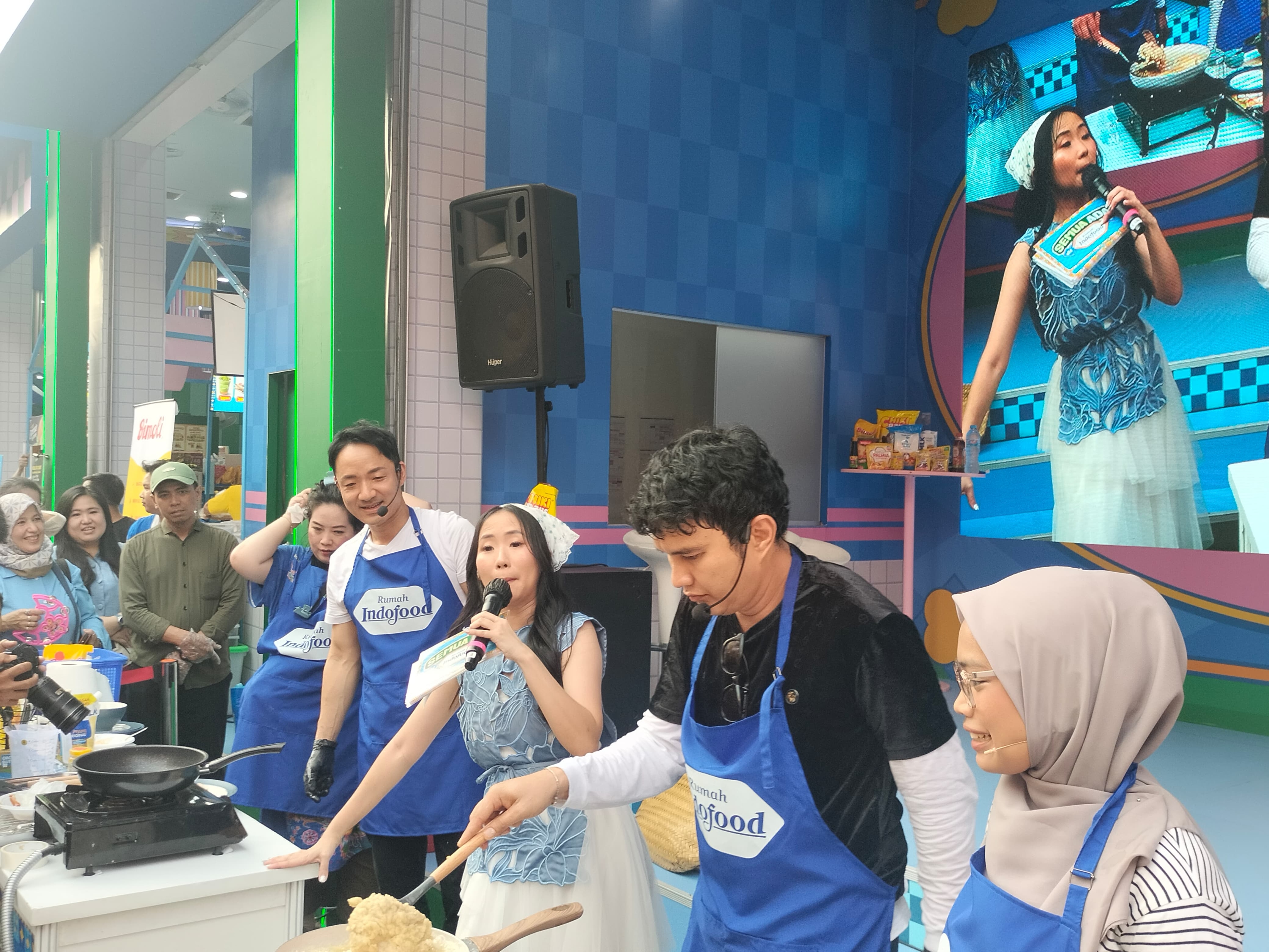 Seru Banget! Aldi Taher Tantang Chef Hideki Fujiwara Duel Masak di Jakarta Fair Kemayoran 2026