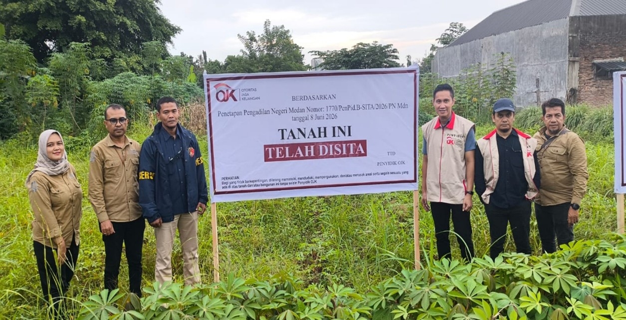 OJK Sita 41 Aset Terkait Tindak Pidana Perbankan Syariah di BPRS GP Medan