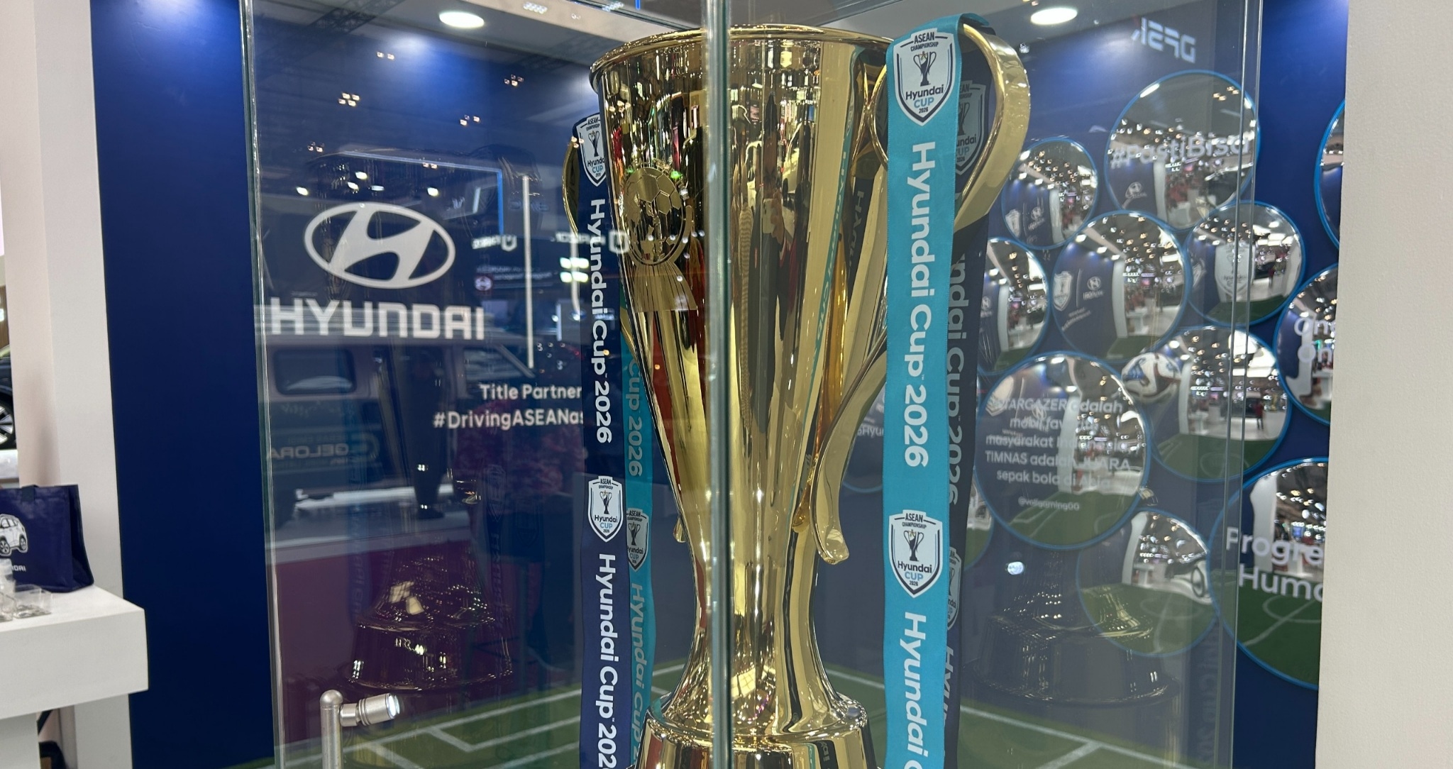 Trofi ASEAN Hyundai Cup 2026 Jadi Magnet di GIIAS, Timnas Indonesia Bidik Sejarah Baru