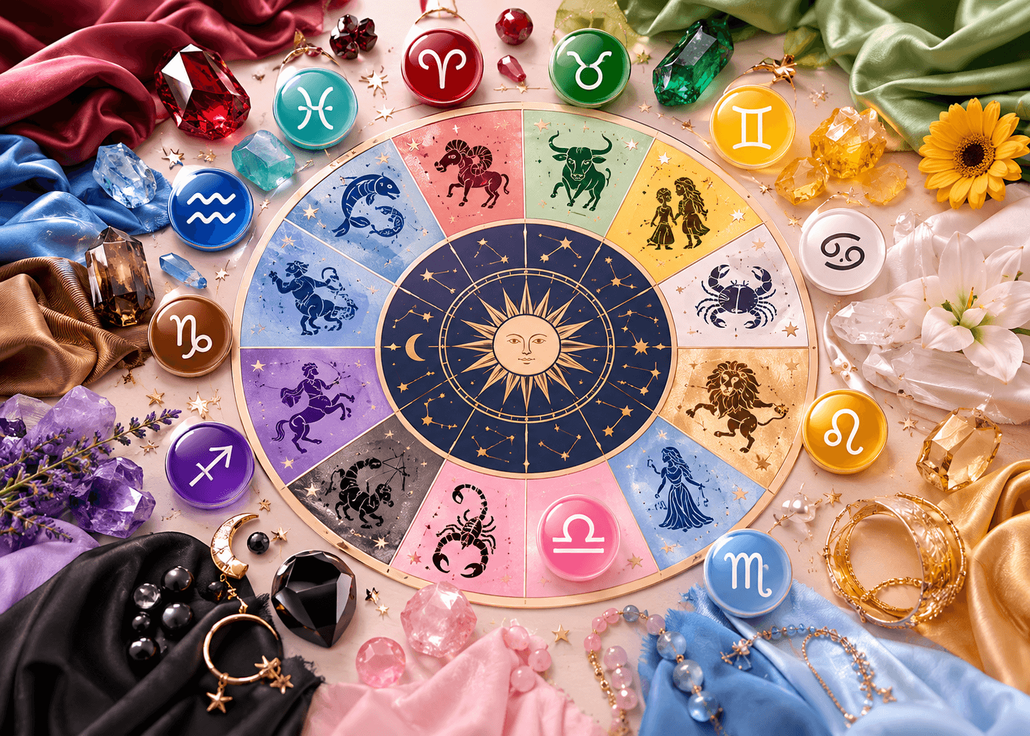 Warna Keberuntungan Setiap Zodiak Hari Ini 3 Agustus 2026: Aries Percaya Diri, Leo Bersinar, Pisces Lebih Tenang