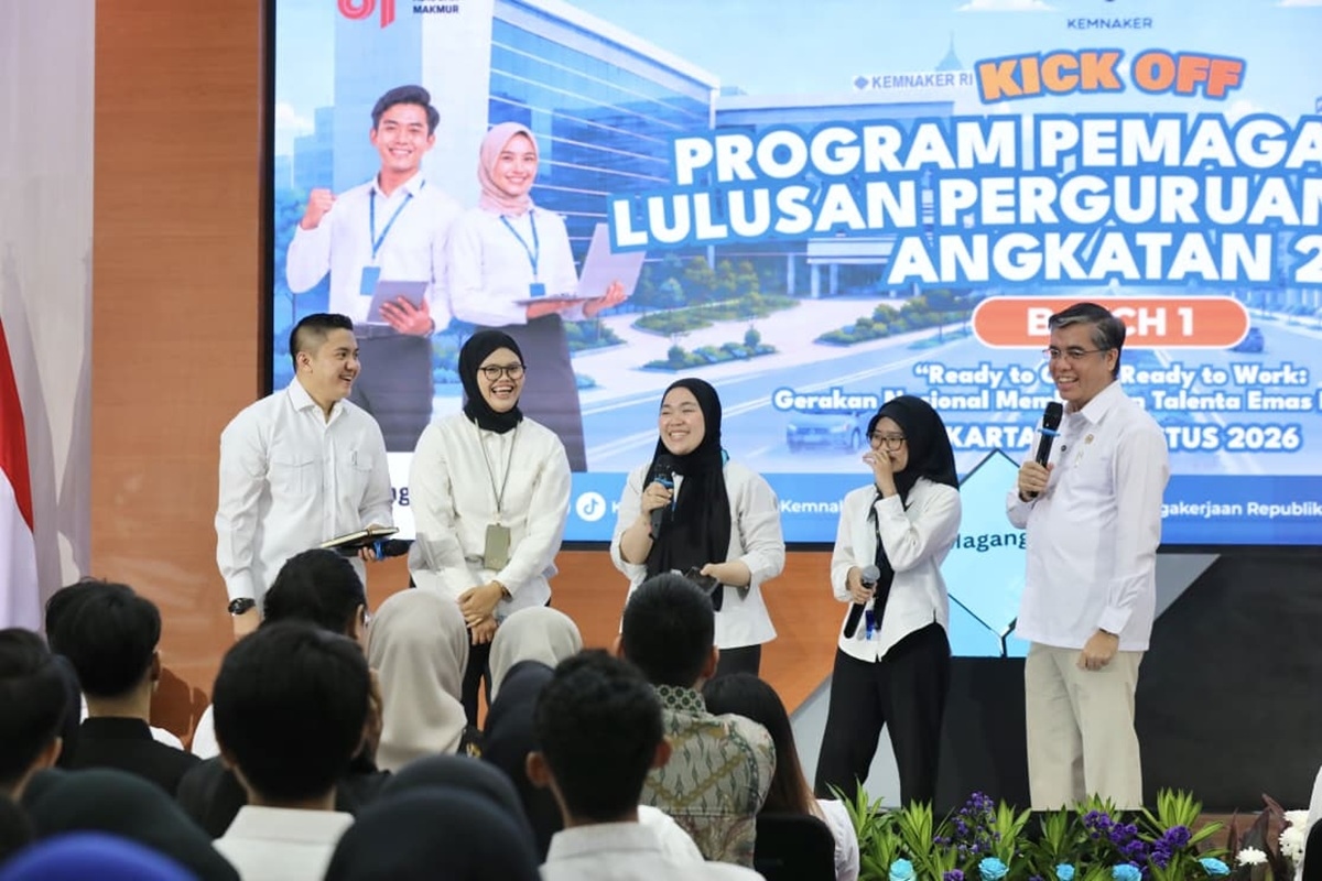 Magang Nasional Jadi Strategi Pemerintah Kejar Pertumbuhan Ekonomi 6 Persen