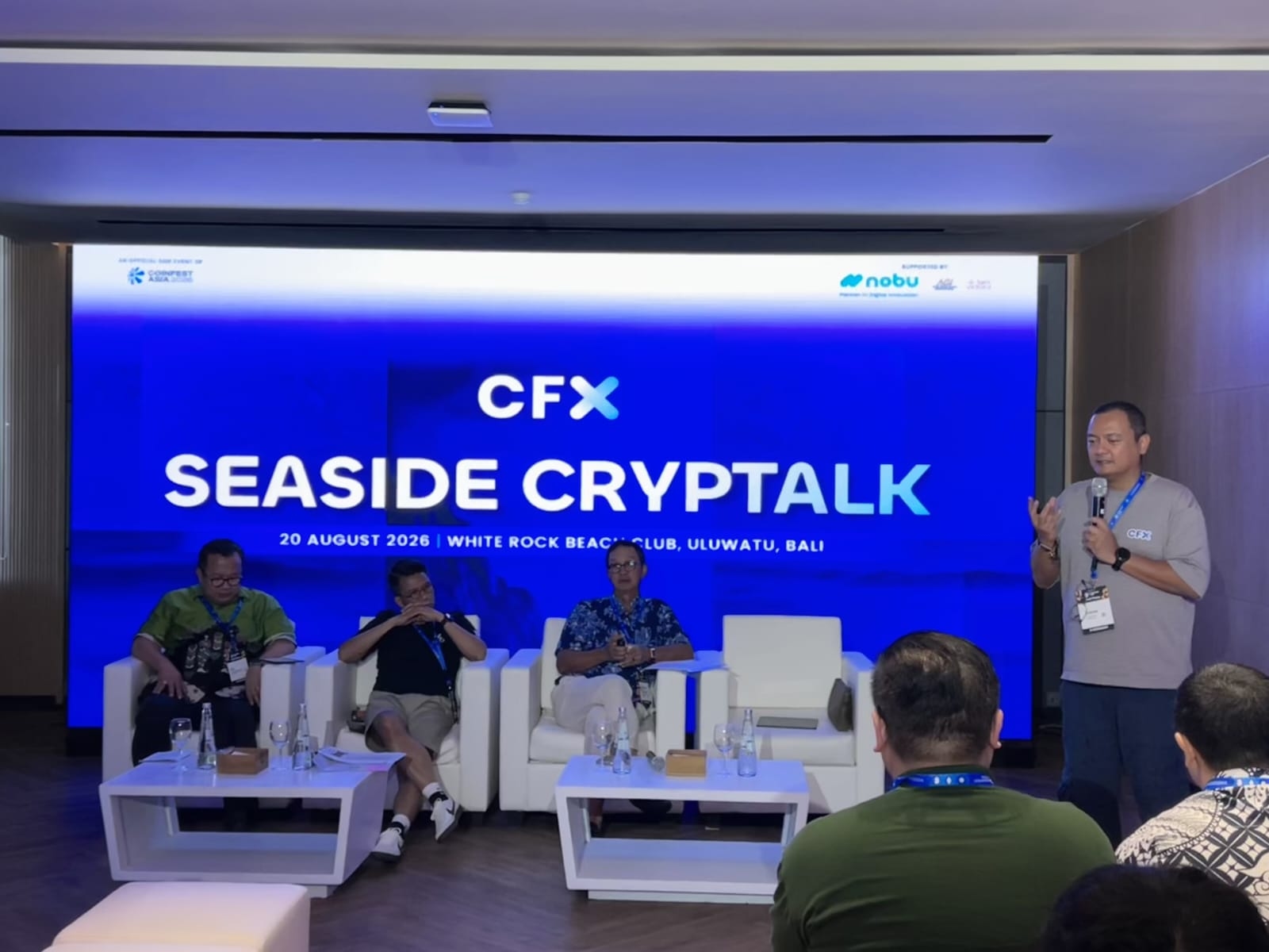Hadirkan CFX Cryptalk dan CFX Seaside Mixer, Ekosistem CFX Dorong Sinergi Regulator dan Pelaku Industri Aset Digital