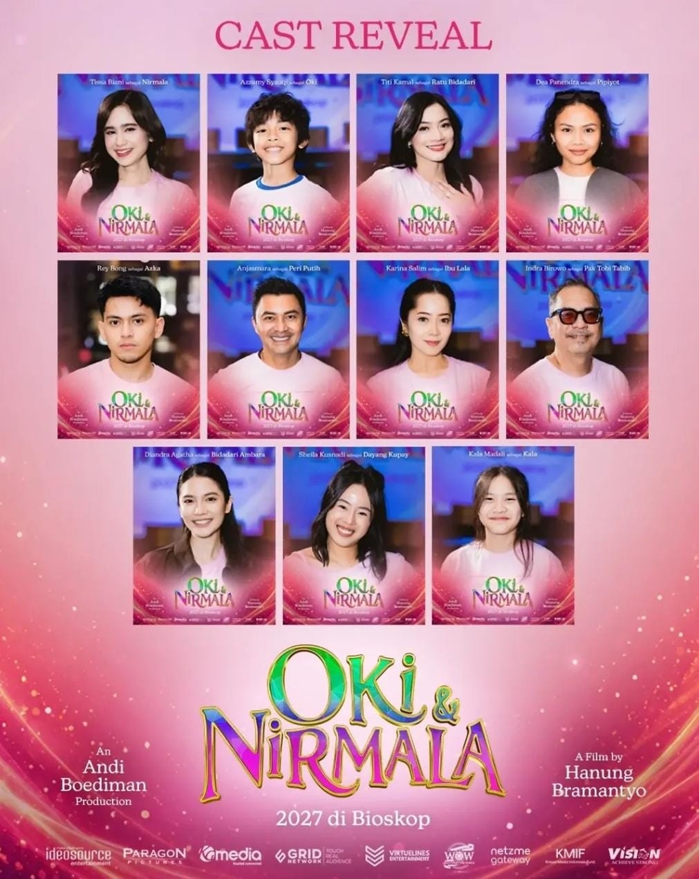 Layar Lebar Pertama Negeri Dongeng: Film Oki & Nirmala Resmi Masuk Tahap Produksi