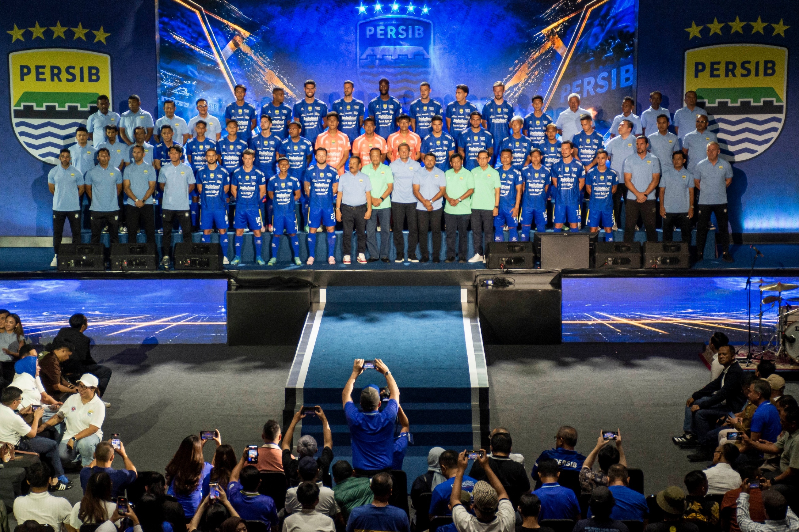 Persib Bidik Gelar Keempat Beruntun, 32 Pemain Resmi Diperkenalkan untuk Super League 2026-2027