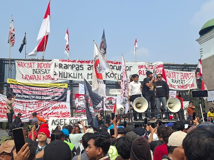120 Petugas Dishub hingga Mobil Derek Bersiaga Antisipasi Kepadatan Lalu Lintas di Sekitar Gedung DPR 