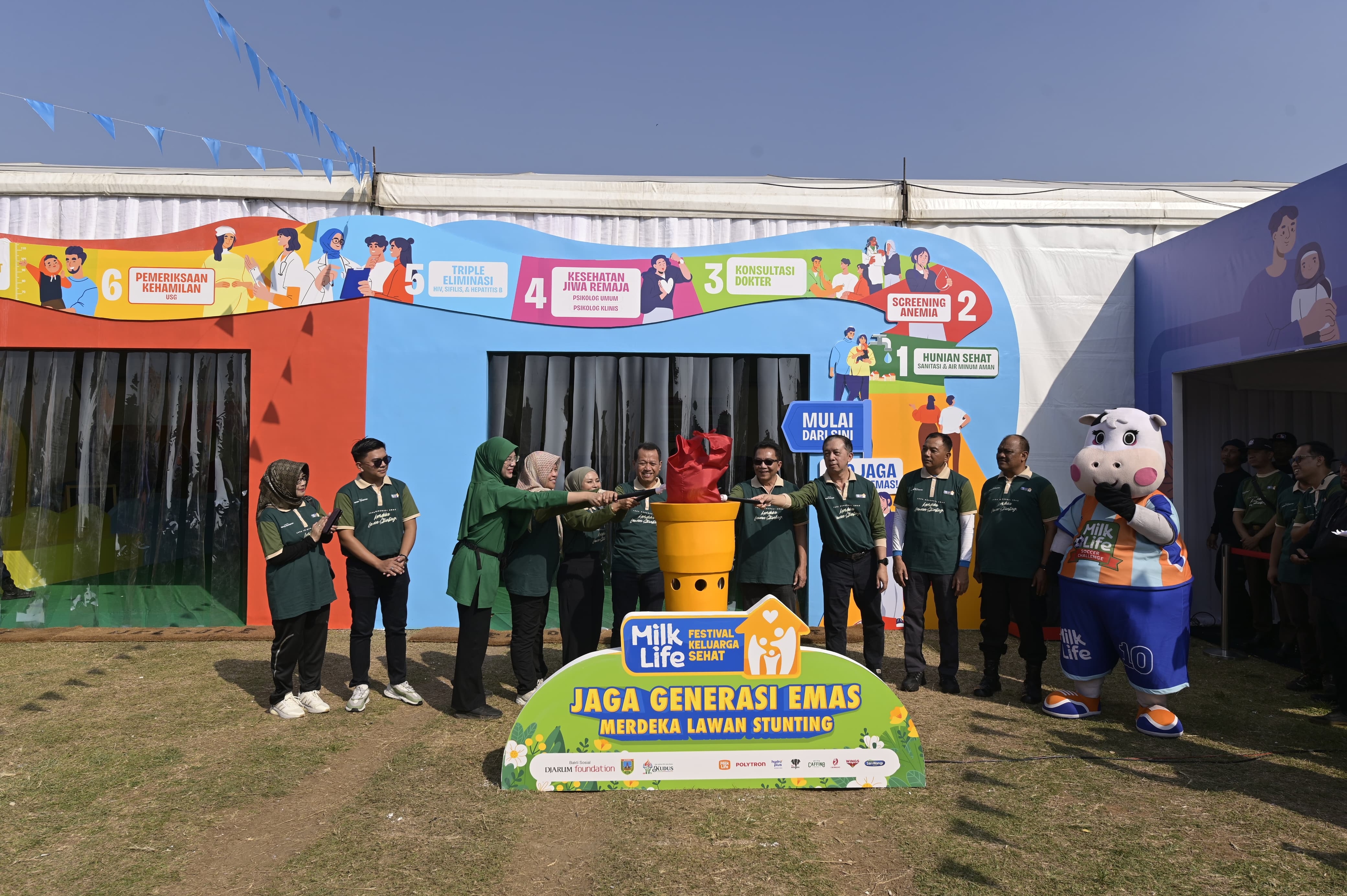 Dukung Kudus Bebas Stunting 2030, MilkLife Festival Keluarga Sehat 2026 Hadirkan Layanan Kesehatan Inklusif dan Hiburan Keluarga