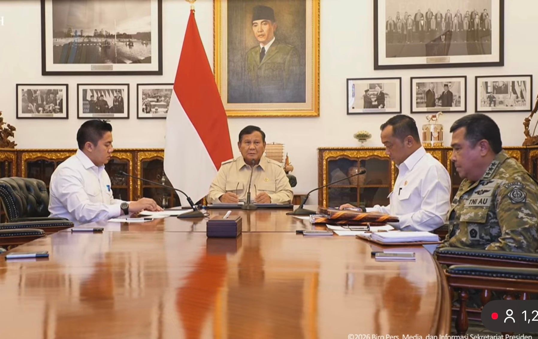 Prabowo Akui Ada Keterlambatan Penanganan Karhutla, Siapkan Masterplan Antisipasi Potensi Bencana