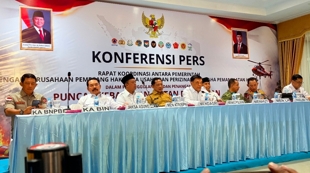 Ratusan Perusahaan Pemegang HGU Diminta Perkuat Penanganan Karhutla di Tengah Puncak El Nino