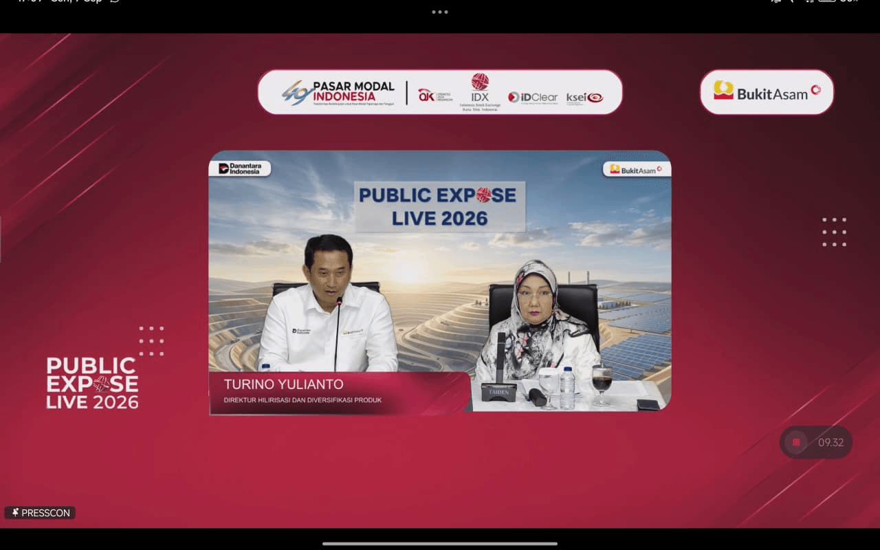 PTBA Targetkan Proyek Batu Bara Jadi DME Masuk Konstruksi 2027