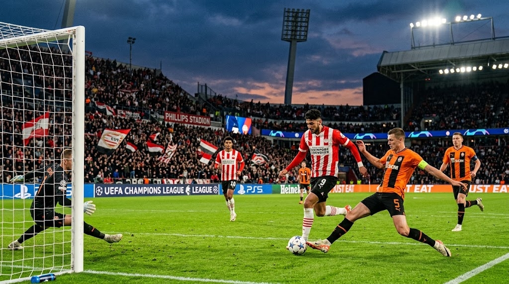 Prediksi Skor PSV vs Shakhtar 10 September 2026: Duel Ketat di Philips Stadion
