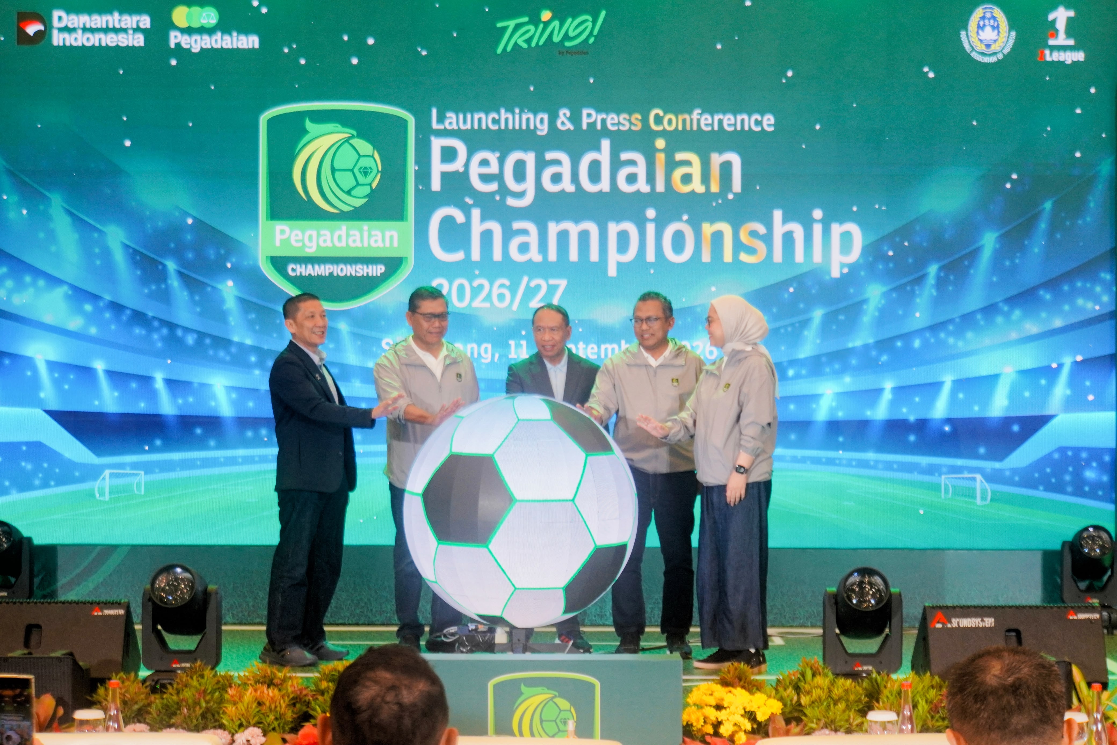 Pegadaian Championship 2026/27 Bergulir, 273 Laga Tayang di EMTEK